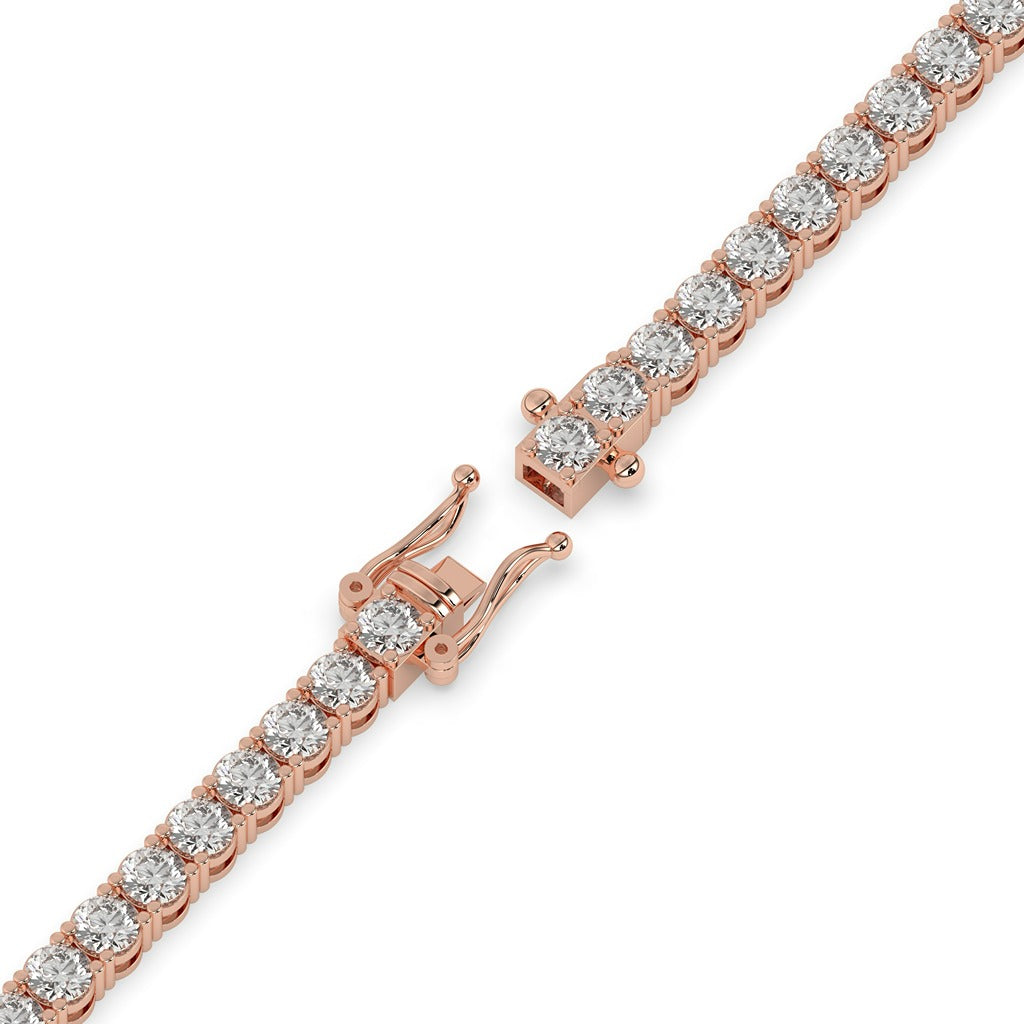 High-Polish Gold Band with Diamond Inlay