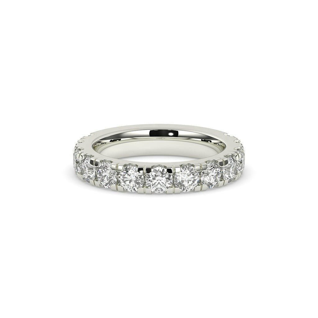 Round Cut Diamond Eternity Band