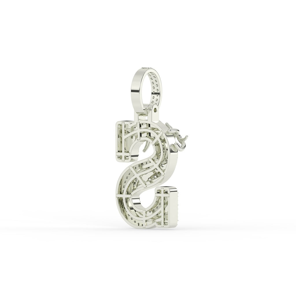 Thorn Crown S Iced Pendant