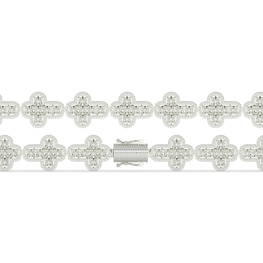 Royal Cross Shine Gold Bracelet