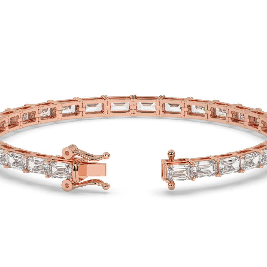 Classic Baguette Diamond Bracelet