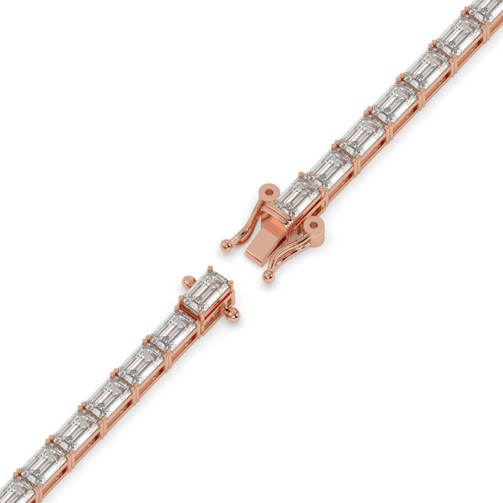 Classic Baguette Diamond Bracelet