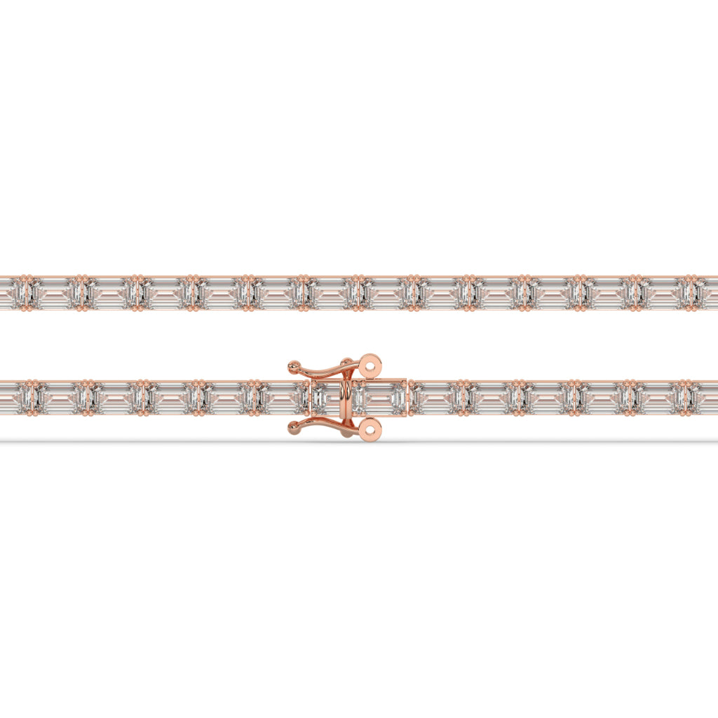 Classic Baguette Diamond Bracelet