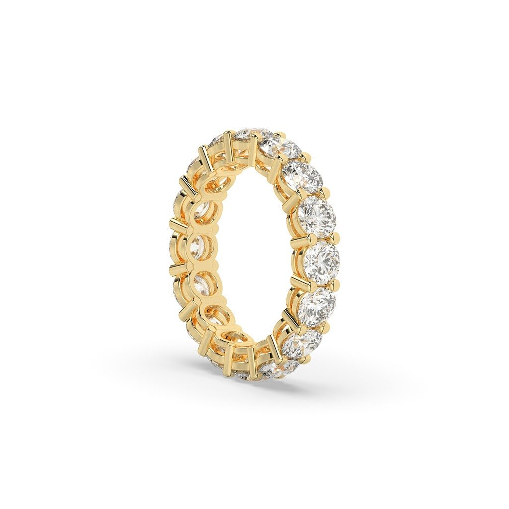 Oval Cut Diamond Eternity Band