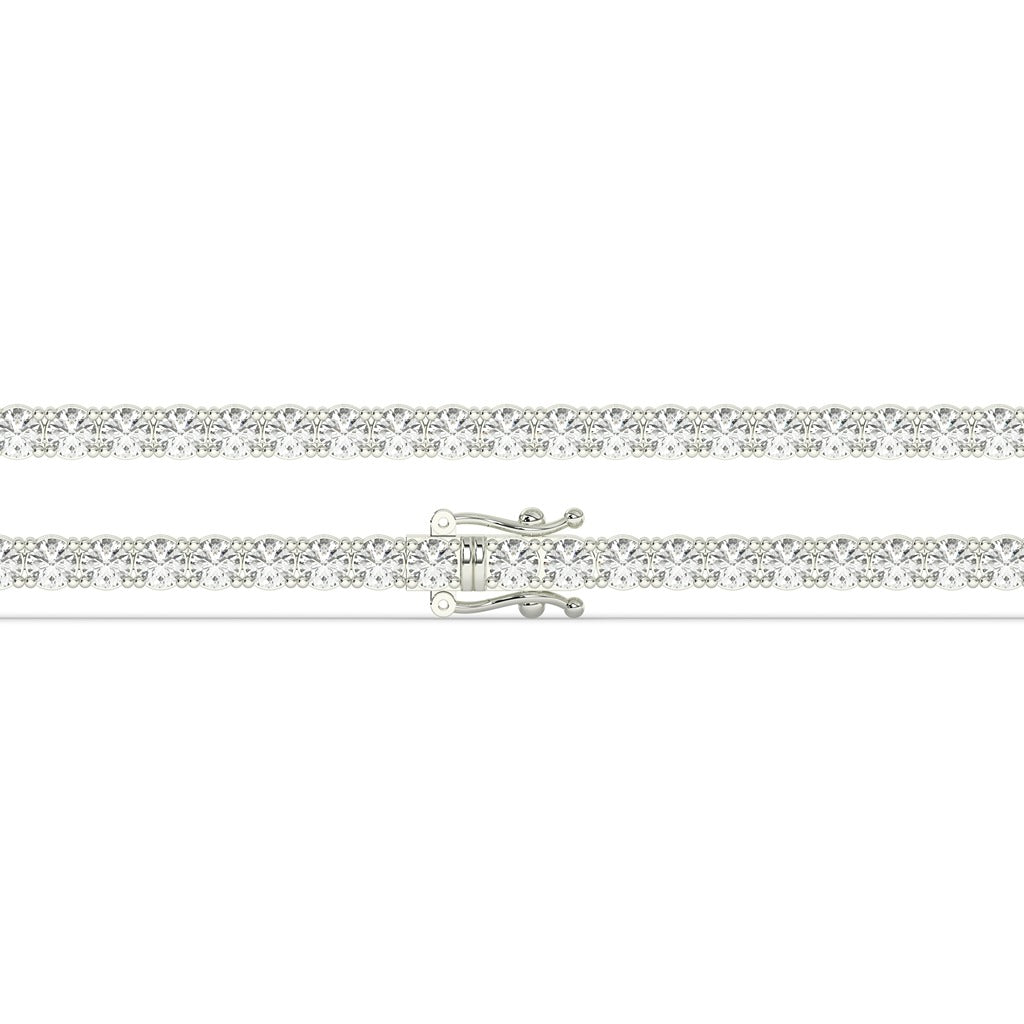 High-Polish Gold Band with Diamond Inlay