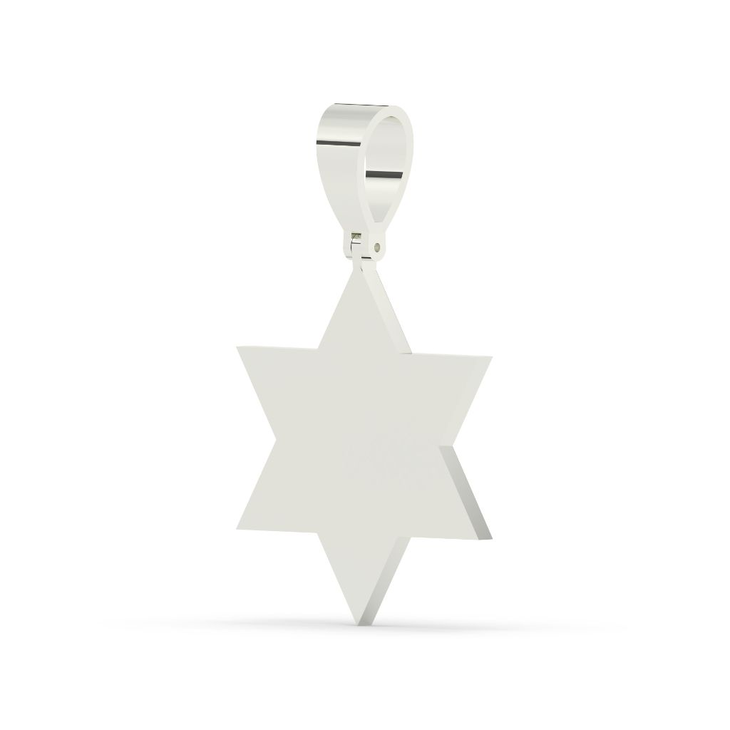 Six Pointed Star Jewelry Charm