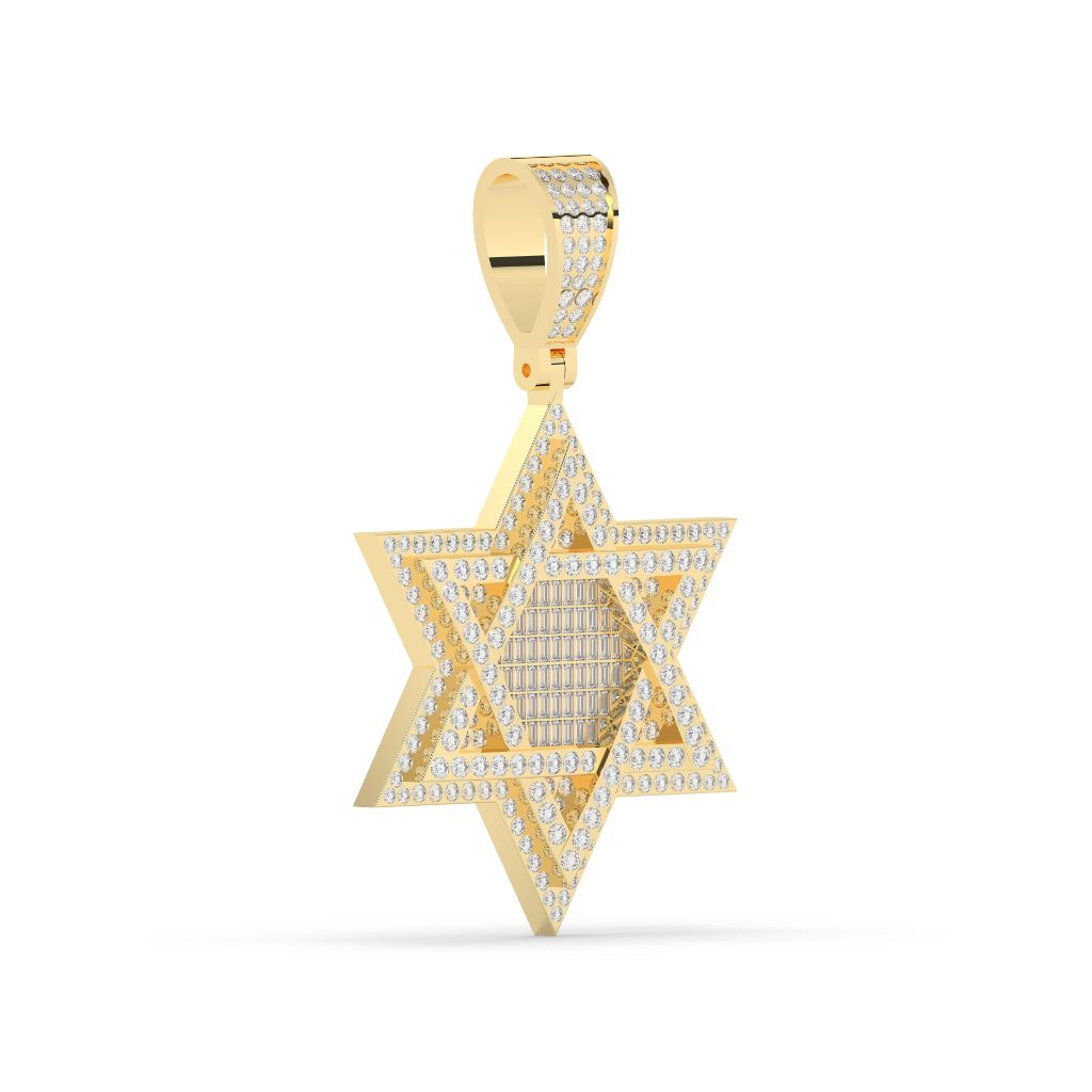 Six Pointed Star Jewelry Charm