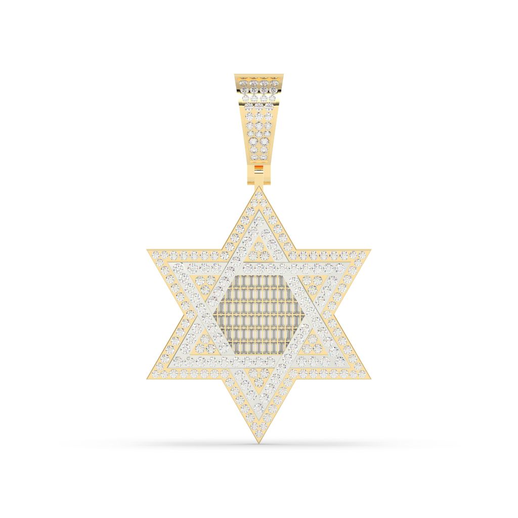 Six Pointed Star Jewelry Charm