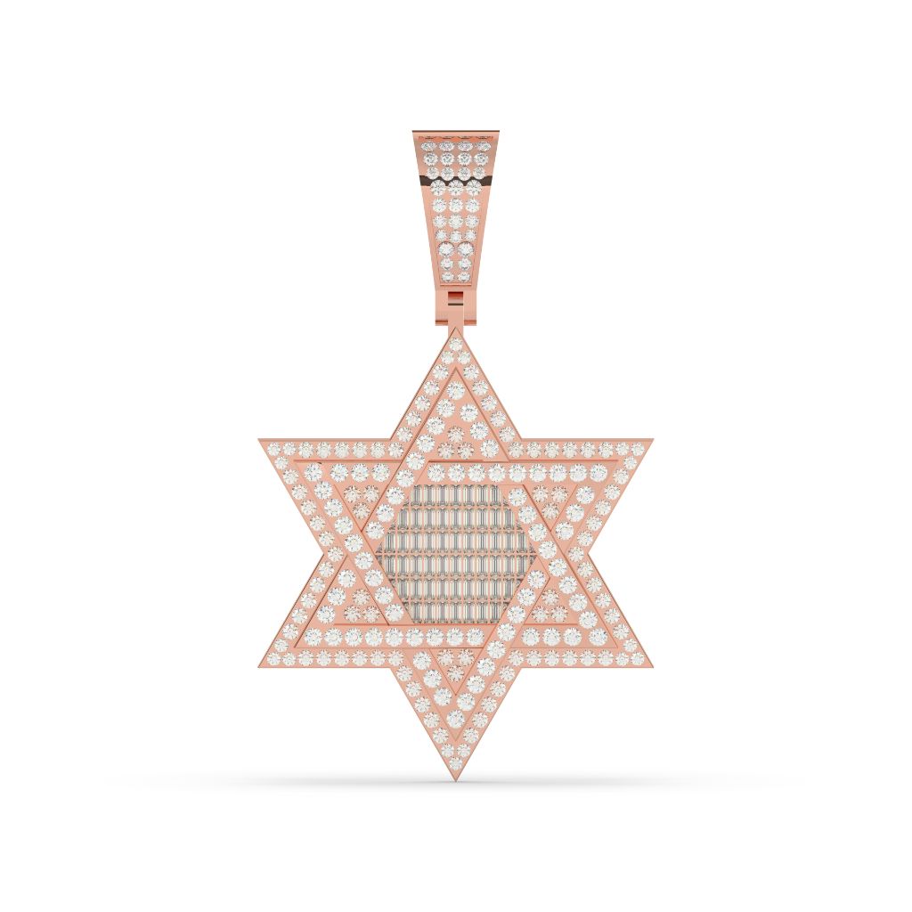 Six Pointed Star Jewelry Charm