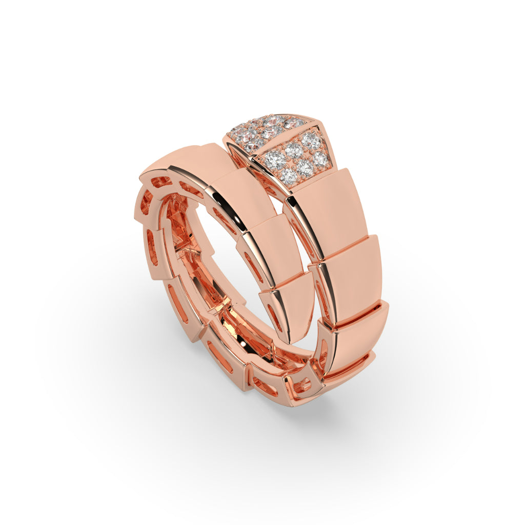 Elegant Gold Diamond Eternity Wedding Band