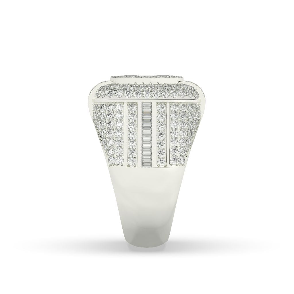 Royal Radiance Diamond Cluster Ring