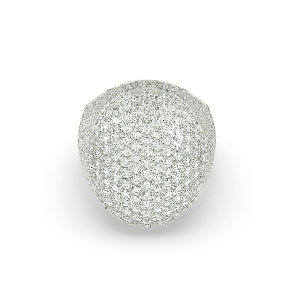 Royal Cluster Dome Diamond Ring
