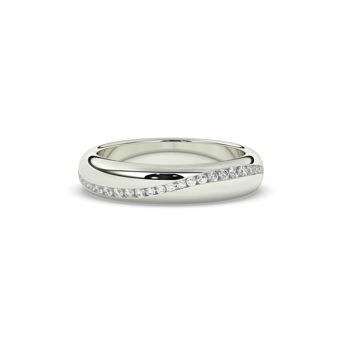 Classic Gold Diamond Eternity Band