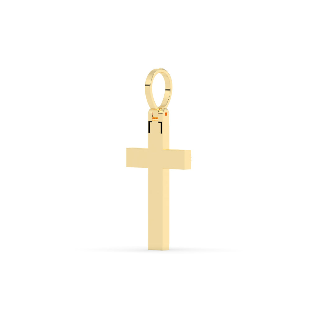 Classic Iced Out Cross Pendant