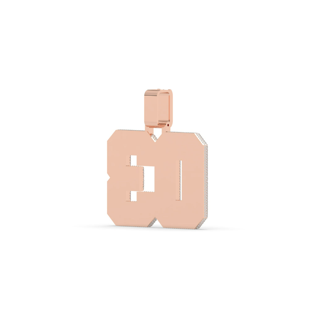 Iced Out 03 Gold Pendant