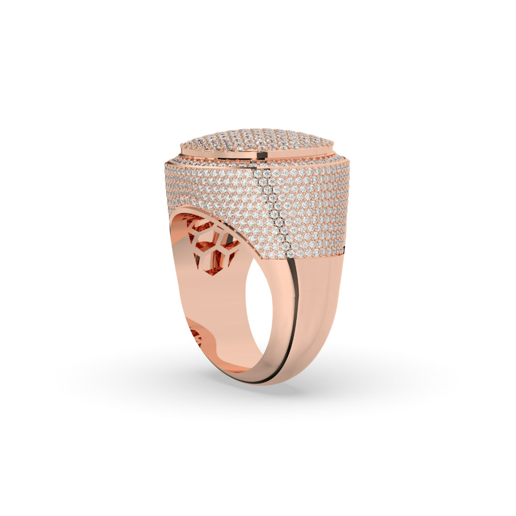 Royal Ice Dome Statement Ring